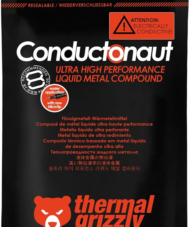 Thermal Grizzly Conductonaut Liquid Metal – 1g