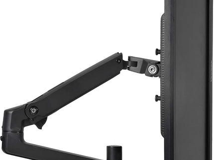 Ergotron LX Single Monitor Arm – Desk Mount, Fits Monitors up to 34", 7–25 lbs, VESA 75x75/100x100 – Matte Black