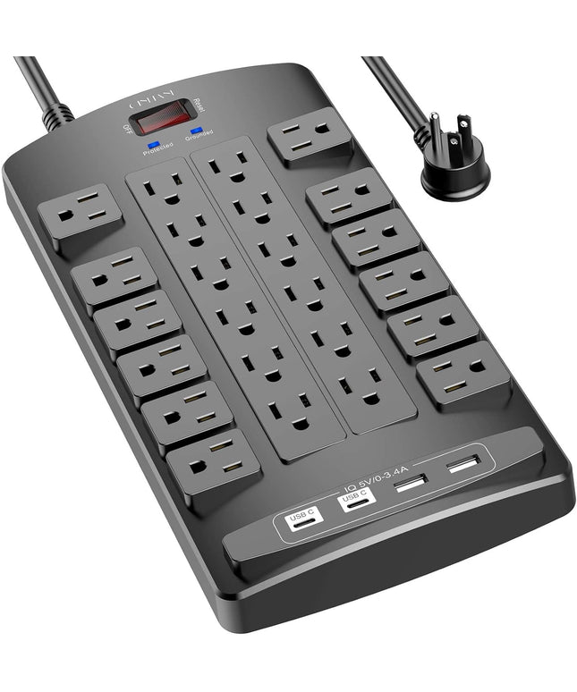 QINLIANF Surge Protector Power Strip
