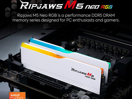 G.SKILL Ripjaws M5 Neo RGB Series DDR5 RAM