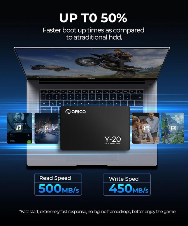 ORICO 1TB SATA SSD 2.5 Inch Internal Solid State Drive