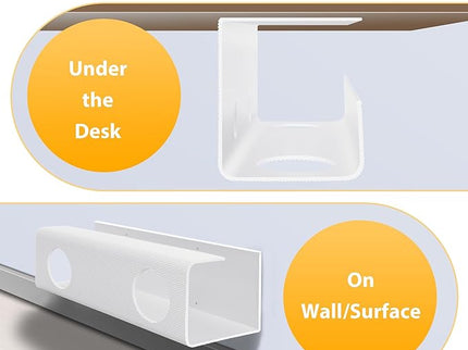 ZhiYo 2-Pack Large Cable Management Tray