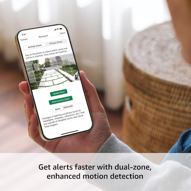 Blink Outdoor 4 - Wireless smart security camera, two-year battery life, 1080p HD day and infrared night live view, two-way talk, Sync Module Core included - 2 camera system