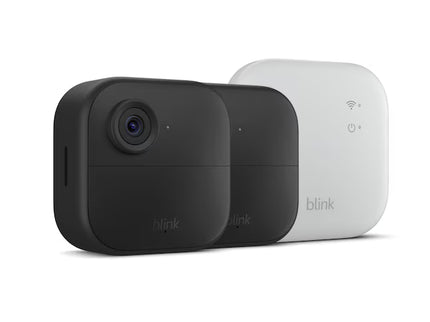 Blink Outdoor 4 XR - Wireless security camera with extended range, go up to 400 feet from your home, Sync Module XR included - 2 camera system