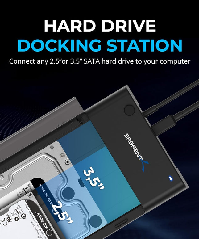 SABRENT USB 3.0 to SATA External Hard Drive