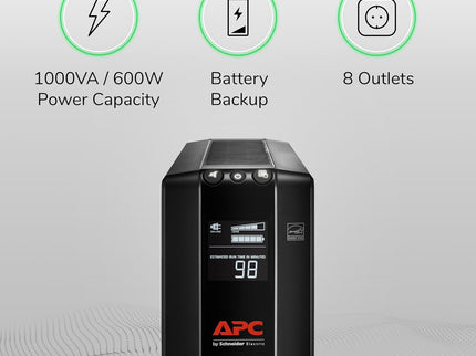 APC UPS 1000VA UPS Battery Backup