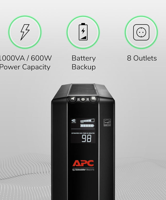 APC UPS 1000VA UPS Battery Backup