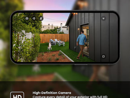 Chamberlain myQ Smart Secure Outdoor 1-Channel 1-Camera 1080P Plug-in Mounted No Internal Memory Internet Cloud-based Security Camera System