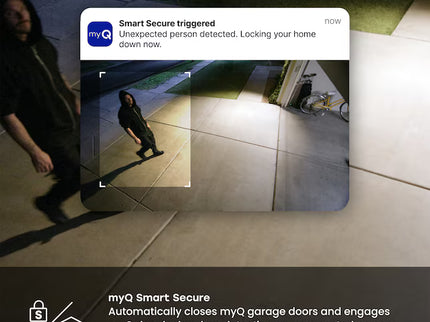 Chamberlain myQ Smart Secure Outdoor 1-Channel 1-Camera 1080P Plug-in Mounted No Internal Memory Internet Cloud-based Security Camera System