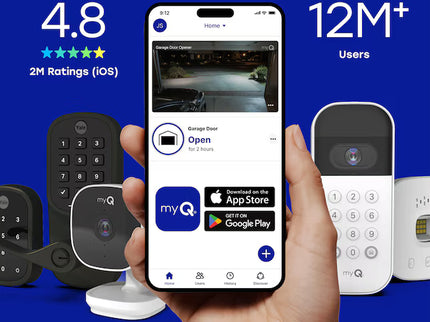 Chamberlain myQ Smart Secure Outdoor 1-Channel 1-Camera 1080P Plug-in Mounted No Internal Memory Internet Cloud-based Security Camera System