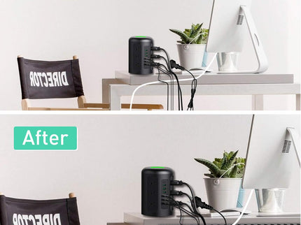 Cable Raceway Kit – 154" (10×15.4") Open Slot Wire Covers