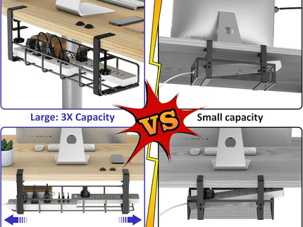 nder-Desk Cable Management Tray