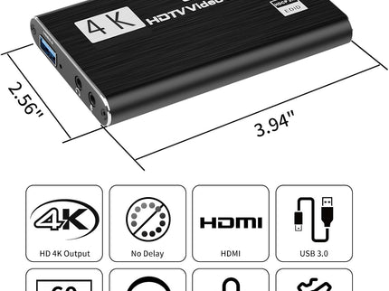 4K HDMI Video Capture Card