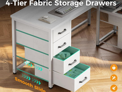 Coleshome L-Shaped Desk