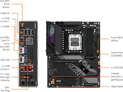 GIGABYTE X870E AORUS Elite  Motherboard