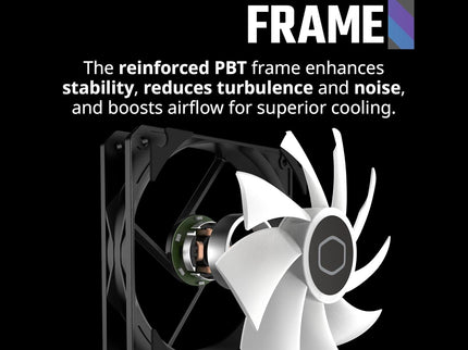 Cooler Master MF120 Lite 120mm 3-Pack Case Fans – aRGB