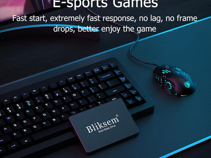 Bliksem SSD 512GB SATA III 6Gb/s Internal Solid State Drive 2.5