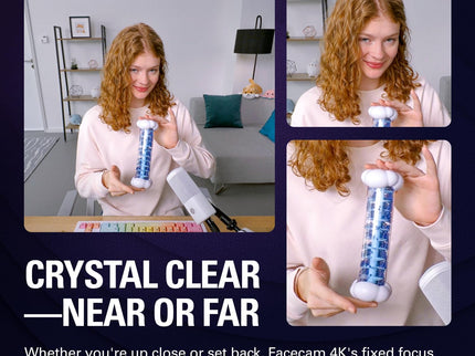 Elgato Facecam 4K – 4K60 Studio Webcam