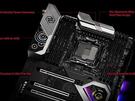 ASRock X299 Taichi CLX LGA2066 ATX Motherboard