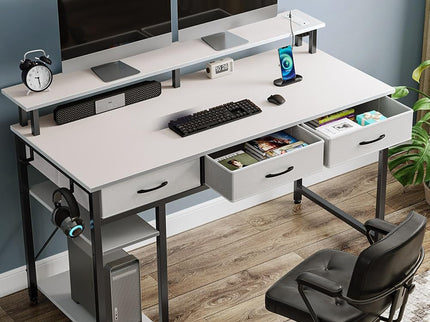 Rolanstar 47" Computer Desk with Power Outlets