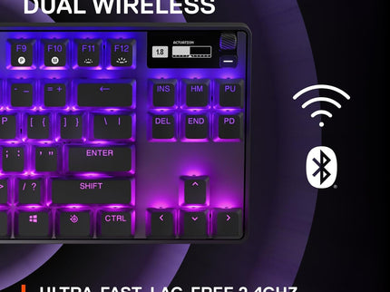 SteelSeries Apex Pro TKL Wireless HyperMagnetic Gaming Keyboard