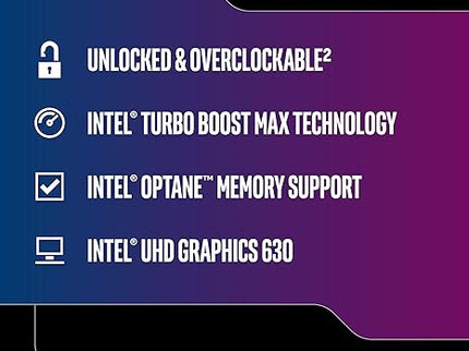 Intel Core i7-9700k 8 core 3.6GHz