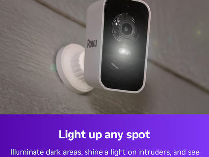 Roku OUTDOOR CAMERA BATTERY WHITE