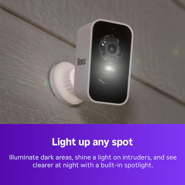 Roku OUTDOOR CAMERA BATTERY WHITE