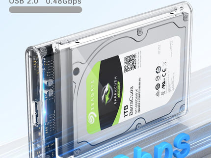 POSUGEAR 2.5'' External Hard Drive Enclosure USB 3.0