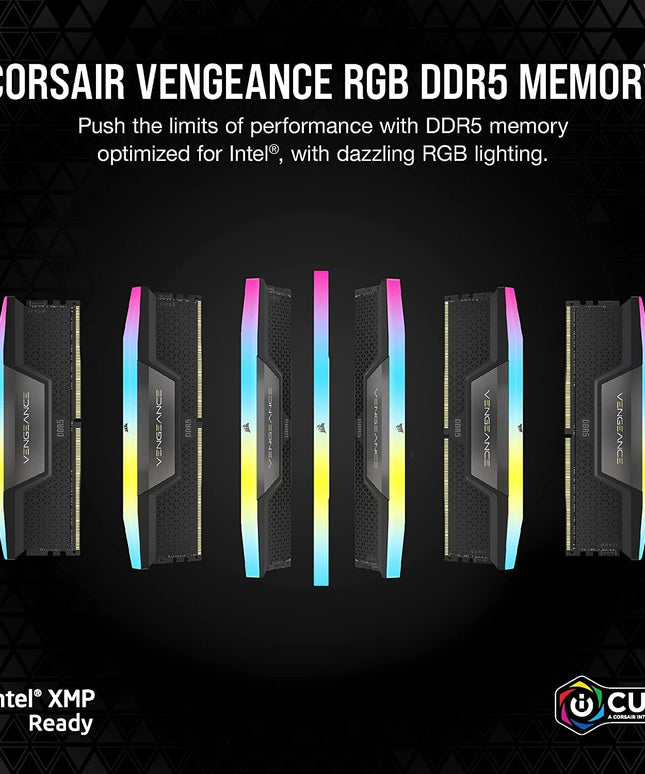 CORSAIR VENGEANCE RGB DDR5 RAM 64GB