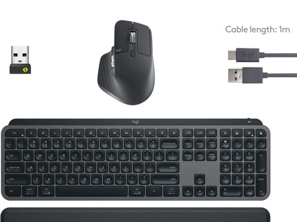 Logitech MX Keys S Combo Wireless Keyboard and Mouse