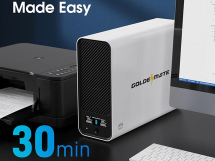 1000VA/800W Lithium UPS Battery Backup