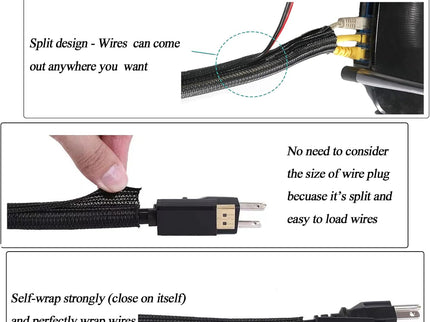 311Pcs Cable Management Organizer Kit