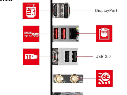MSI B760 Gaming Plus WiFi Motherboard