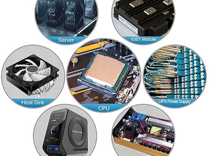 HY510-50 g (25 g × 2) – Non-Conductive Silicone Thermal Paste for CPU