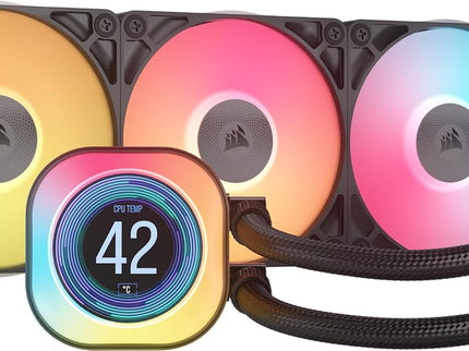 Corsair iCUE Link Titan 360 RX LCD Liquid CPU Cooler
