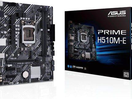 ASUS Prime H510M-E LGA1200 (Intel® 11th/10th Gen) Micro-ATX Motherboard