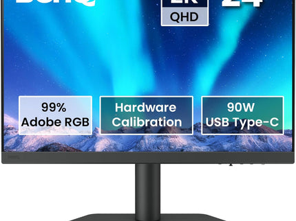 BenQ SW242Q 24" 2K Photographer Monitor