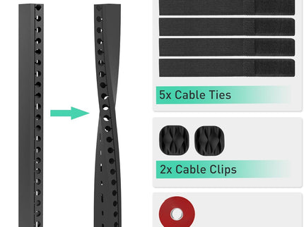 Updated Cable Raceway Kit – 2x15.4" Wire Covers