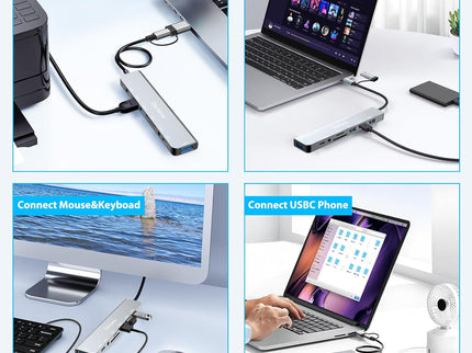USB C Hub USB Hub 3.0 for Laptop