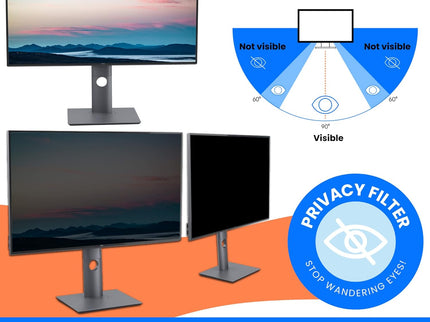 Ocushield 27" Anti-Blue Light Screen Protector with Privacy Filter