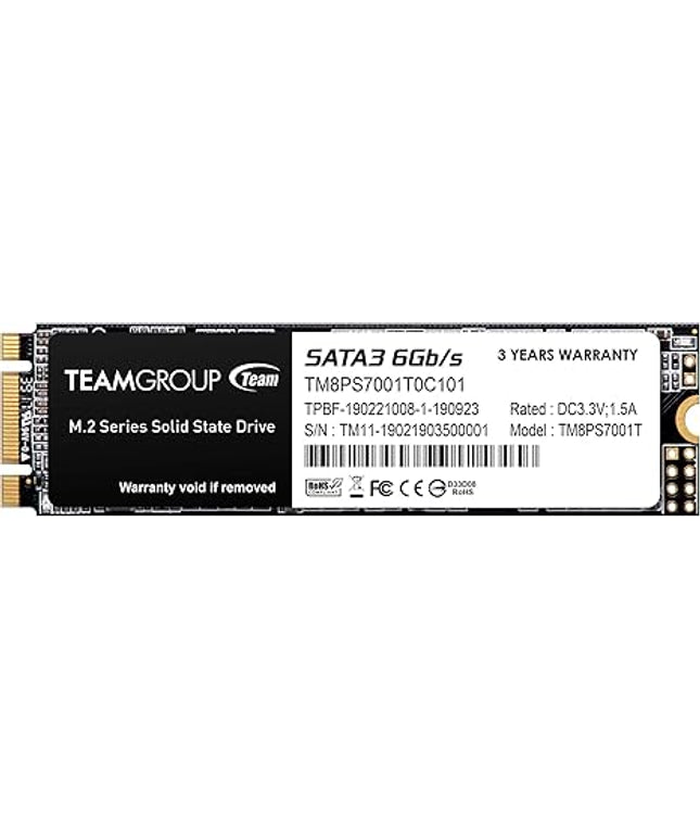 TEAMGROUP MS30 1TB with SLC Cache 3D NAND TLC M.2 2280 SATA III