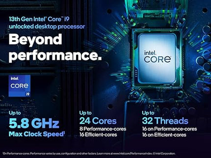 Intel Core i9-13900K Desktop Processor 24 cores