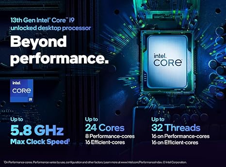 Intel Core i9-13900K Desktop Processor 24 cores