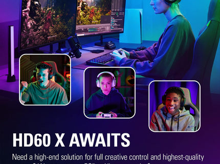 Elgato HD60 X - Stream and Record in 1080p60 HDR10 or 4K30