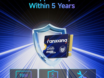 1TB M.2 2230 NVMe SSD, PCIe Gen 4x4 Speed up to 5000 MB/s, 2230 SSD