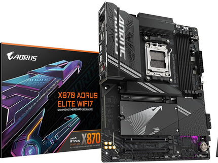 GIGABYTE X870 AORUS Elite WIFI7 AMD AM5 LGA 1718 Motherboard