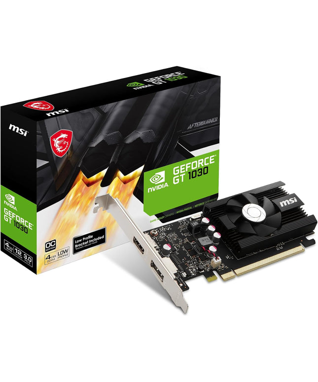 MSI Gaming GeForce GT 1030 4GB DDR4 64-bit HDC