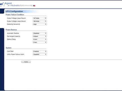 CyberPower OR1500LCDRT2U Smart App LCD UPS System