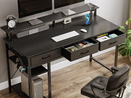 Rolanstar 39" Computer Desk with Power Outlets